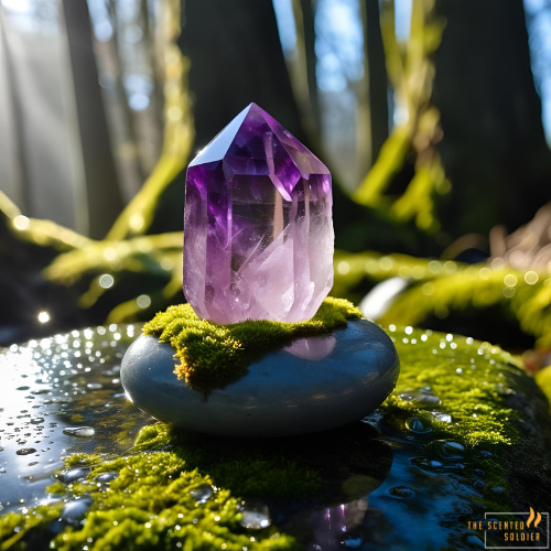Amethyst Aura - Amethyst - February
