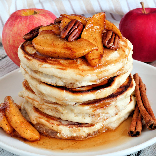 Apple Pecan Pancakes