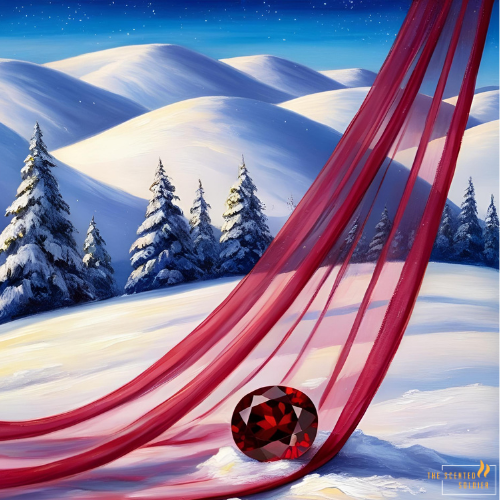 Crimson Veil - Garnet - January