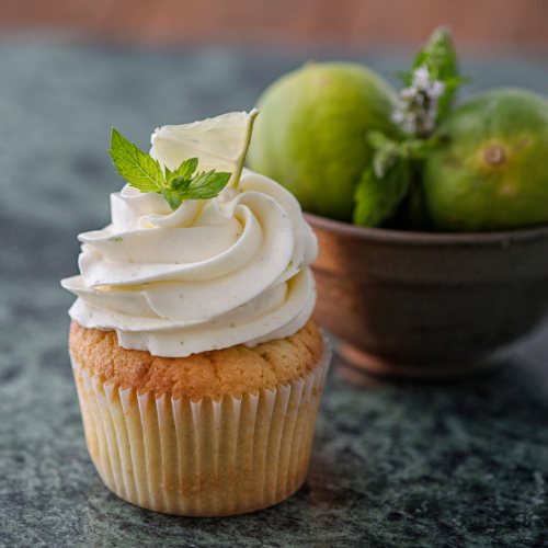 Frosted Lime Cupcake Soy Candle