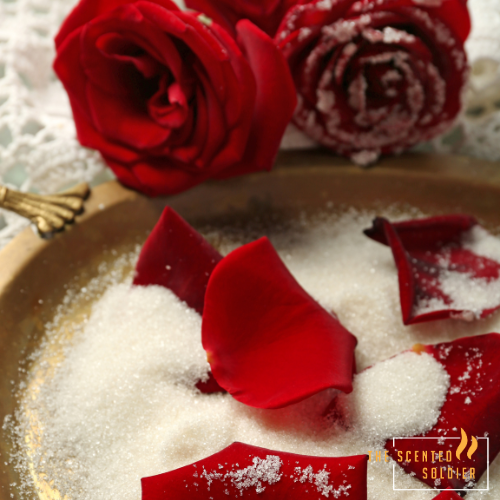 Sugared Rose Petals