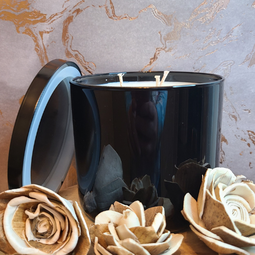 Russian Leather Soy Candle