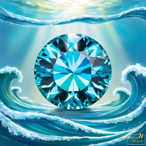 Blue Abyss - Aquamarine - March