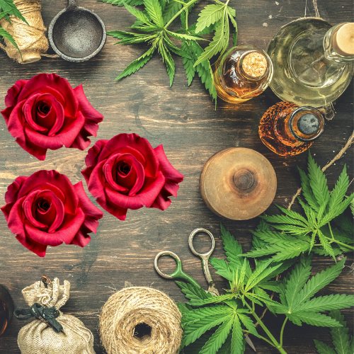 Cannabis Rose Tart Wax Melts