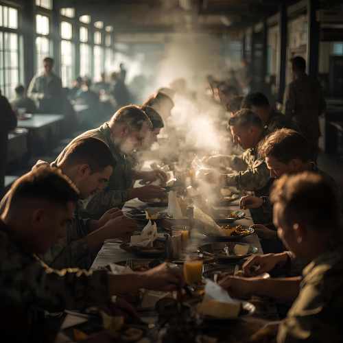 DFAC Morning Chow