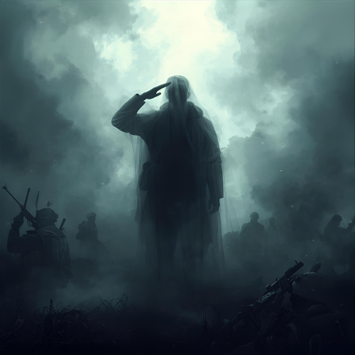 Fallen Soldier's Final Salute