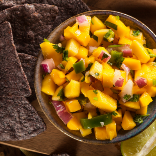 Mango Peach Salsa Soy Candle