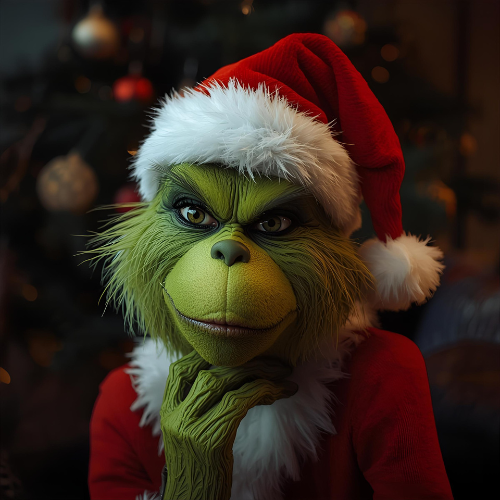 Resting Grinch Face